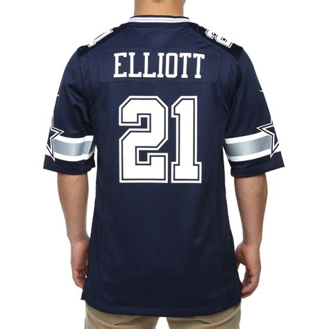 dallas cowboys ezekiel elliott nike game replica throwback jersey|ezekiel elliott cowboy jersey.